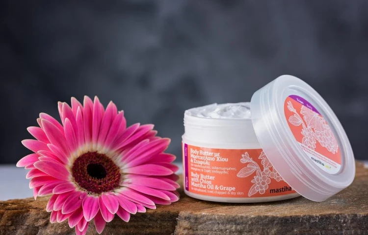 Body Butter with Chios Mastiha Oil and Grape 250ml – image 2