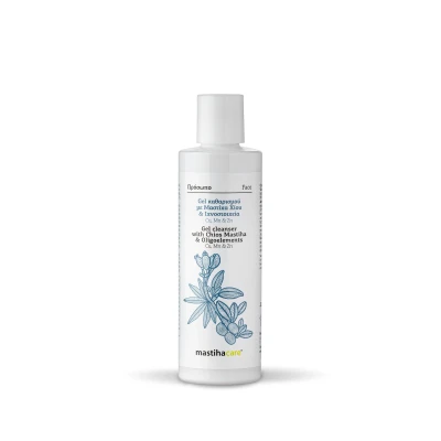 Face Gel Cleanser with Chios Mastiha and Oligoelements Cu, Mn and Zn