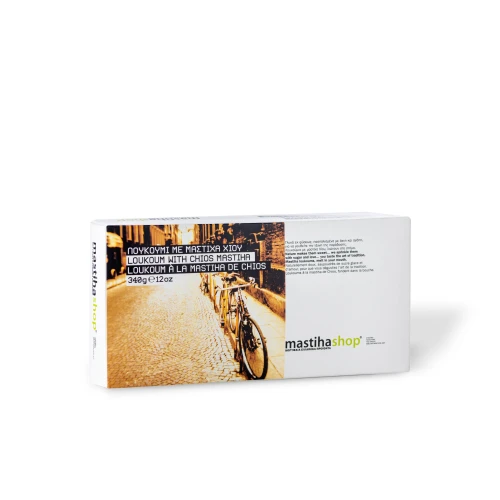 Mastiha Loukoum (Lukumia) 340g Sale. Best before: 03/2026