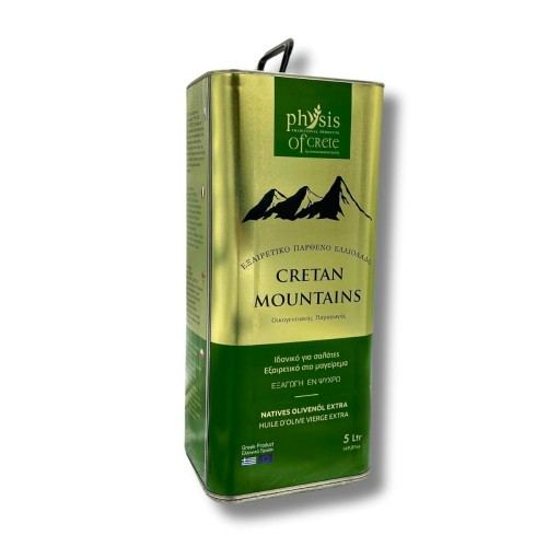 Physis of Crete Extra Virgin Olive Oil from the Cretan Mountains, 5 litres