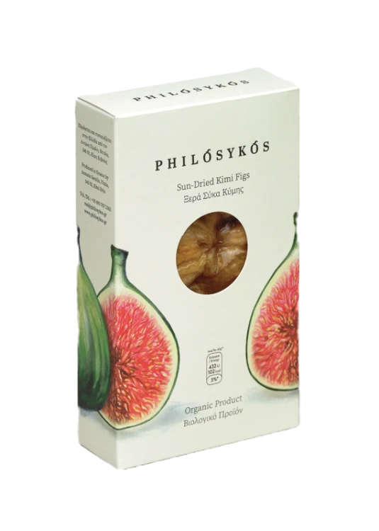 Philosykos Kymi Figs from Evia (sun-dried) 470g P.D.O. BIO – image 2