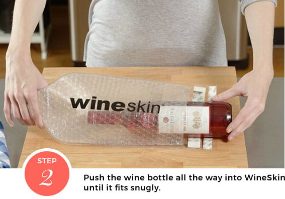 WineSkin® original shipping packaging for wine or olive oil up to 750ml – image 4