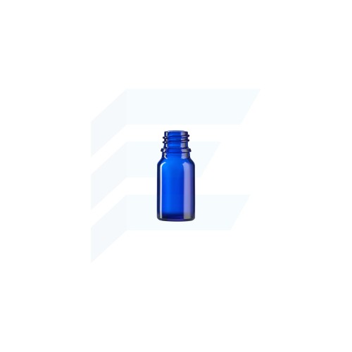 10ml cobalt blue glass bottle with screw cap