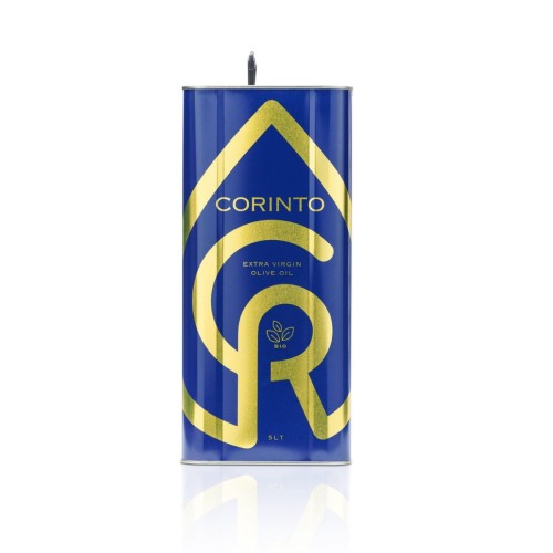 Manaki Extra Virgin Olive Oil from Corinth, 5 litres, Organic