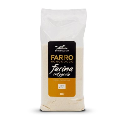 Prometeo Organic Einkorn (Triticum monococcum) Wholemeal Wheat Flour 1kg