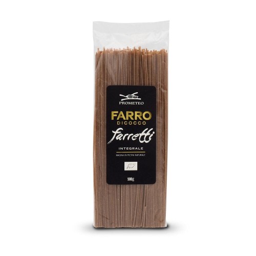 Prometeo Organic Wholemeal Emmer (Triticum dicoccum) Wheat Spaghetti 500g