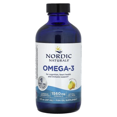 Nordic Naturals Omega-3 1560mg Lemon 237ml