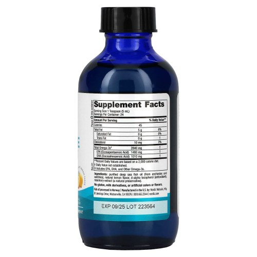 Nordic Naturals Ultimate Omega 2840mg 119ml – image 2