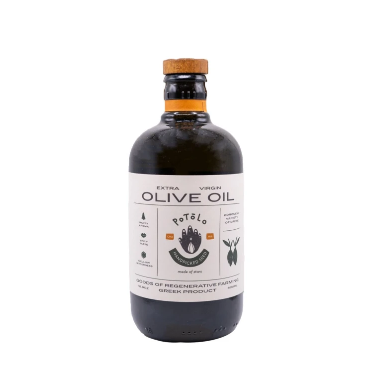 Potolo extra virgin olive oil Kissamos (regenerative agriculture) 500ml ORGANIC