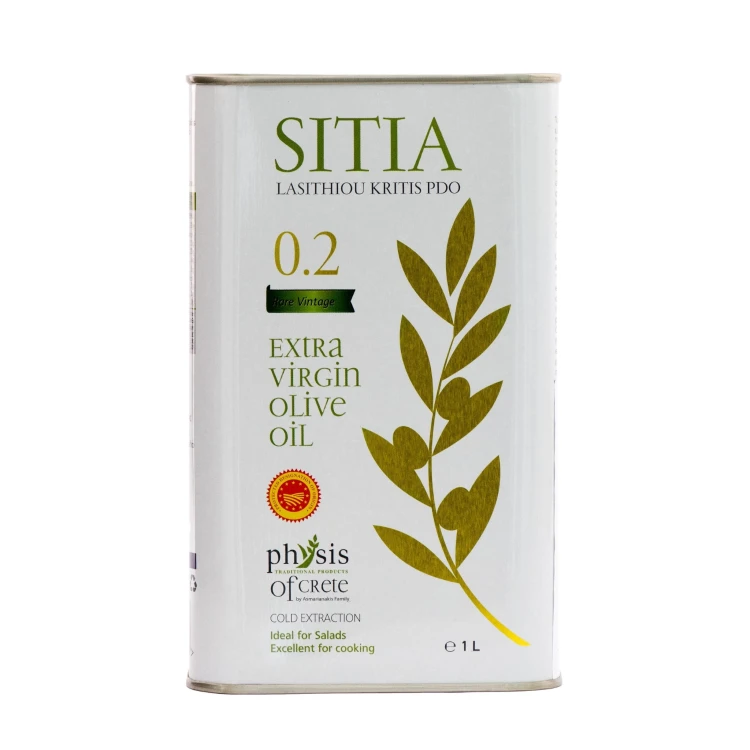 Physis of Crete Extra Virgin Olive Oil 0.2 PDO Sitia 1l