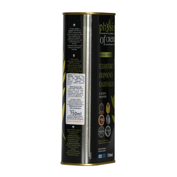 Physis of Crete extra virgin olive oil 0.2 750ml – image 3