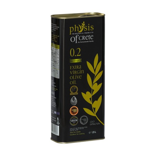 Physis of Crete extra virgin olive oil 0.2 1500ml – image 2