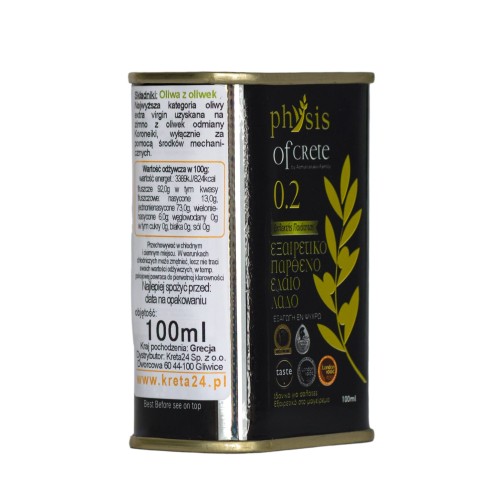 Physis of Crete extra virgin olive oil 0.2 100ml – image 3
