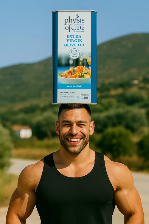 Physis of Crete mild extra virgin olive oil for salads, 5 litres – image 6
