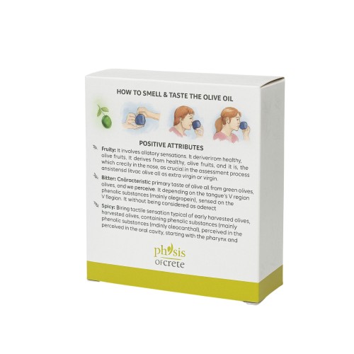Physis of Crete Extra Virgin Olive Oil Tasting Set 0.2 / Korona BIO / Agoureleo 3 x 100ml – image 2