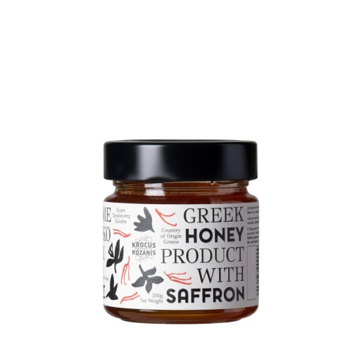 Krocus Kozanis Greek honey with saffron 250g