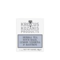 Krocus Kozanis rooibos tea with sage, verbena and saffron (10 bags) 18g