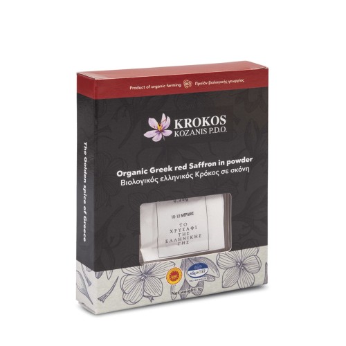 Krocus Kozanis  Saffron - powder 1g ORGANIC