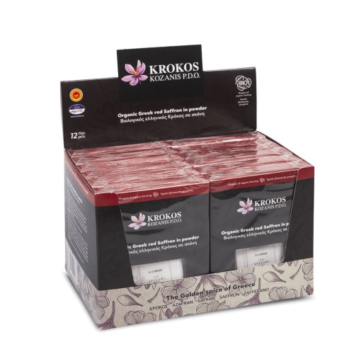 Krocus Kozanis Saffron - powder 1g ORGANIC – image 2