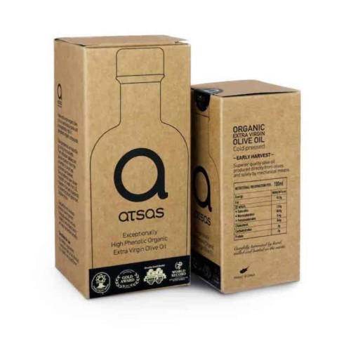 Atsas extra virgin olive oil Silver edition 100 ml ORGANIC – image 3