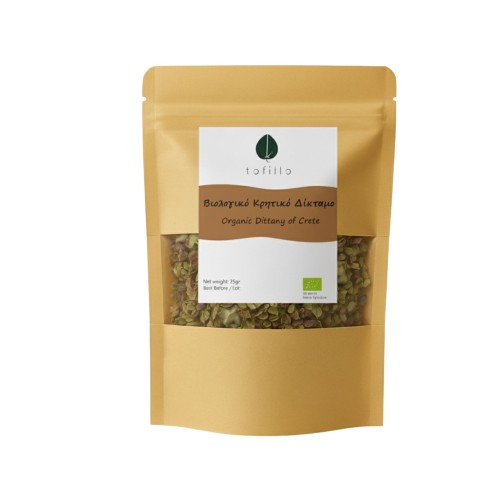 Tofillo Dictamo (dittany) from Crete 25g ORGANIC (doypack)