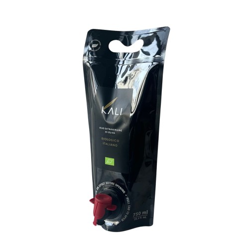 Kali Agri Extra virgin olive oil Toscano ultra premium Poggio de Beppa 750ml bag in box ORGANIC – image 2