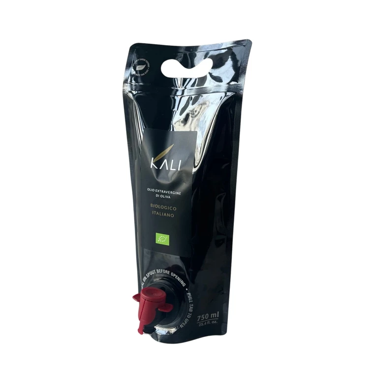 Kali Agri Extra virgin olive oil Toscano ultra premium Poggio de Beppa 750ml bag in box ORGANIC – image 2