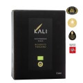 Kali Agri extra virgin olive oil, early harvest, ultra premium Blend Toscano PGI bag-in-box 3L ORGANIC (NMR: Total 831mg/kg, Index D1 530mg/kg)