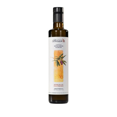 Biolea extra virgin olive oil, traditionally pressed using stone mills, PDO Chania, 500ml, organic (NMR: Total 786 mg/kg, Index D1 223 mg/kg)