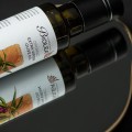 Biolea Lemoni extra virgin olive oil traditionally pressed with stone mills with PDO Chania lemons 250ml ORGANIC