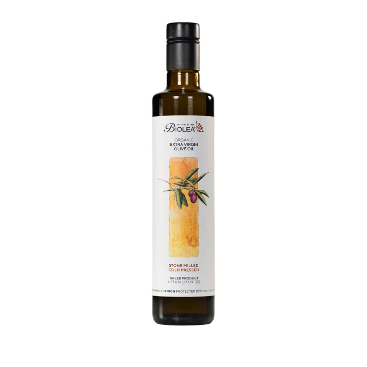 Biolea extra virgin olive oil, traditionally pressed using stone mills, PDO Chania, 500ml, organic – image 15