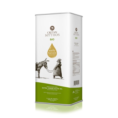 Cretan Mythos early harvest extra virgin olive oil 5L ORGANIC