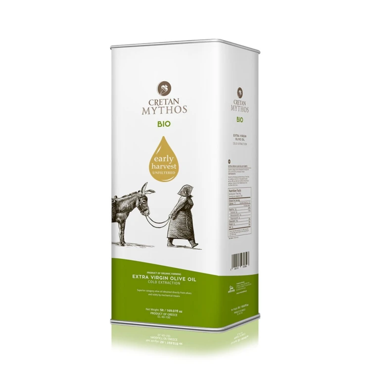 Cretan Mythos early harvest extra virgin olive oil 5L ORGANIC