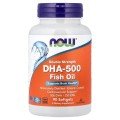 NOW FOODS DHA-500, 500 mg DHA / 250 mg EPA 90 capsules