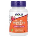 Now Foods Vitamin D-3 5000 IU 120 capsules