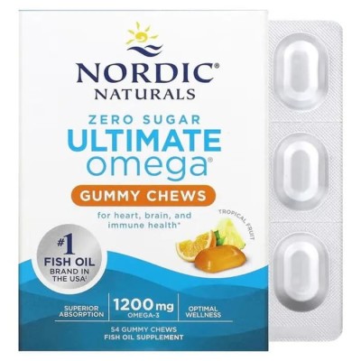 Nordic Naturals Ultimate Omega 1200 mg (54 gummies)