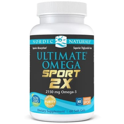 Nordic Naturals Ultimate Omega Sport 2X – 60 capsules (1075 mg per capsule)