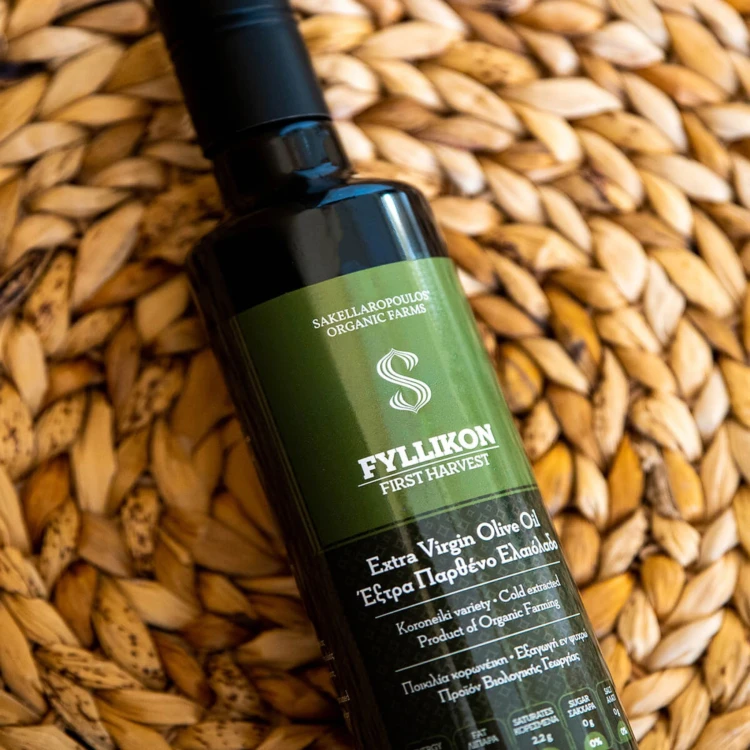 Sakellaropoulos extra virgin olive oil Fyllikon First Harvest 500ml ORGANIC – image 7