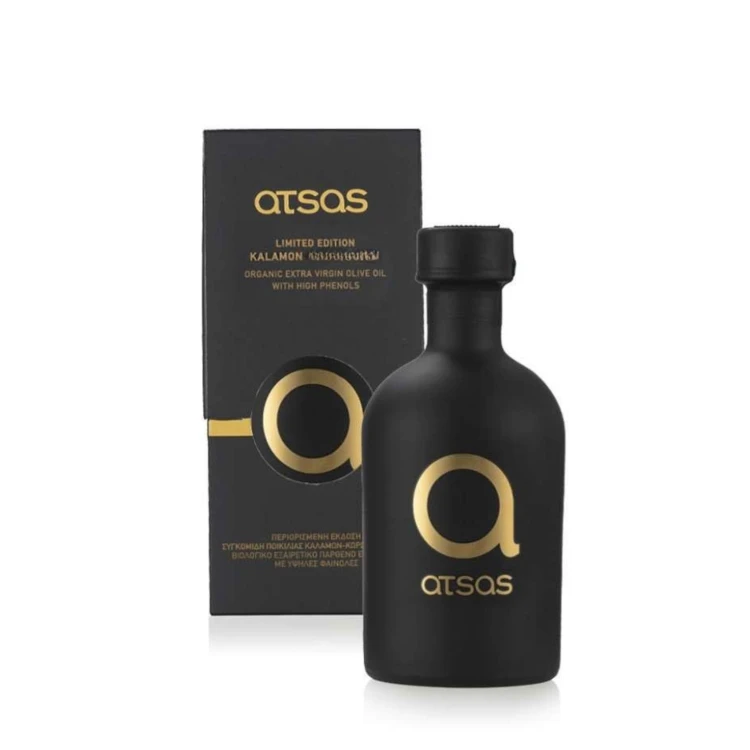 Atsas extra virgin olive oil Gold Blend limited edition 250ml ORGANIC