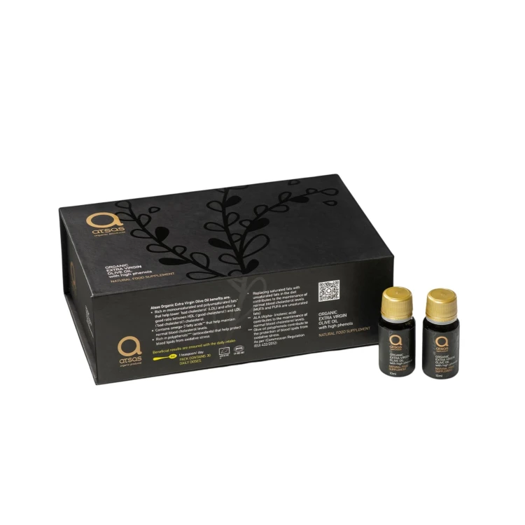 Atsas extra virgin olive oil food supplement edition 15x5 ml ORGANIC