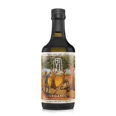 Mitira extra virgin olive oil P.G.I. Lesvos (Lesbos) 500ml ORGANIC