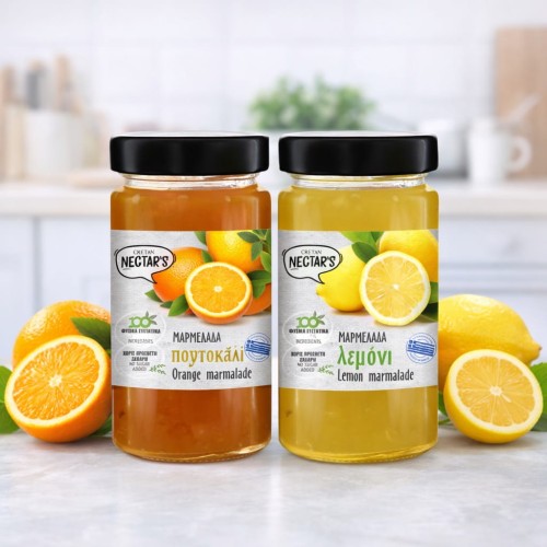Cretan Nectar Marmolada z pomarańczy 82% bez cukru, bez konserwantów 330g – image 2