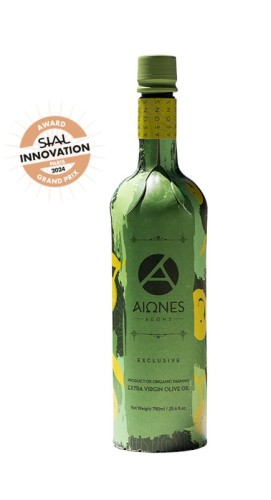 Aeons Exclusive extra virgin olive oil, innovative paper packaging, 750 ml, organic