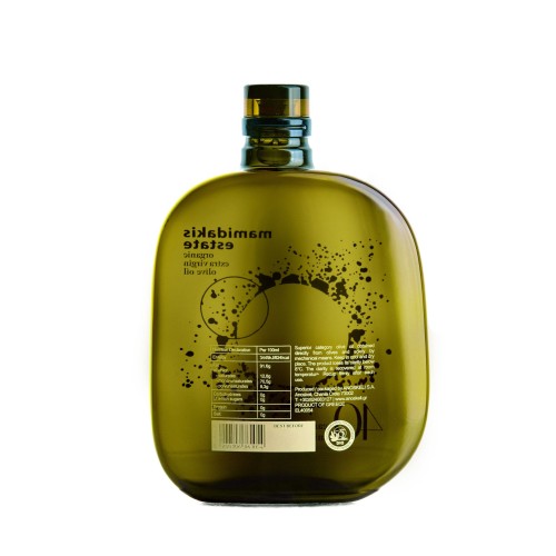 Anoskeli extra virgin olive oil Mamidakis Estate P.D.O. Kolymvari Premium 40Y Anniversary 500ml ORGANIC – image 2
