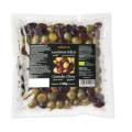 Epikouros  mixed pitted olives, packed in a protective atmosphere, 500g, organic