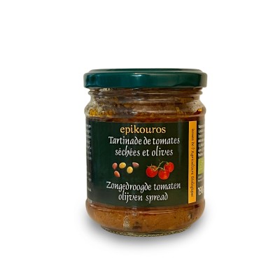 Epikouros  organic tomato and olive spread 190g
