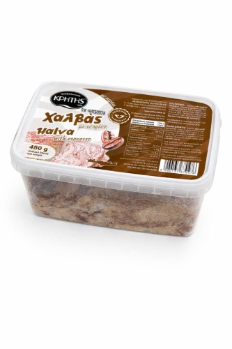 Cretan Halva – espresso-flavoured halva from Crete, 450g