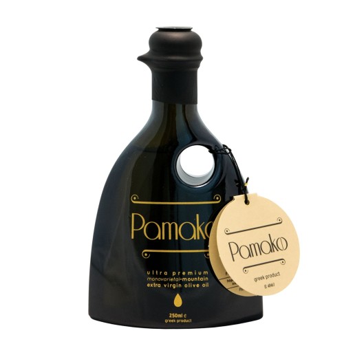 Pamako Tsounati Monovarietal Ultra Premium Extra Virgin Early Harvest Olive Oil 250ml Organic