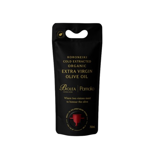 Biolea &amp; Pamako Premium Extra Virgin Olive Oil, Special Edition, 750ml, Organic (medium polyphenol content)