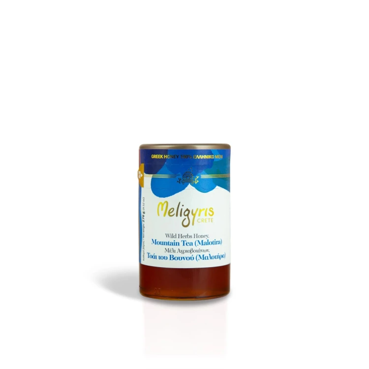 Meligyris honey from Crete, Malotira (mountain tea, gojnik) 270g